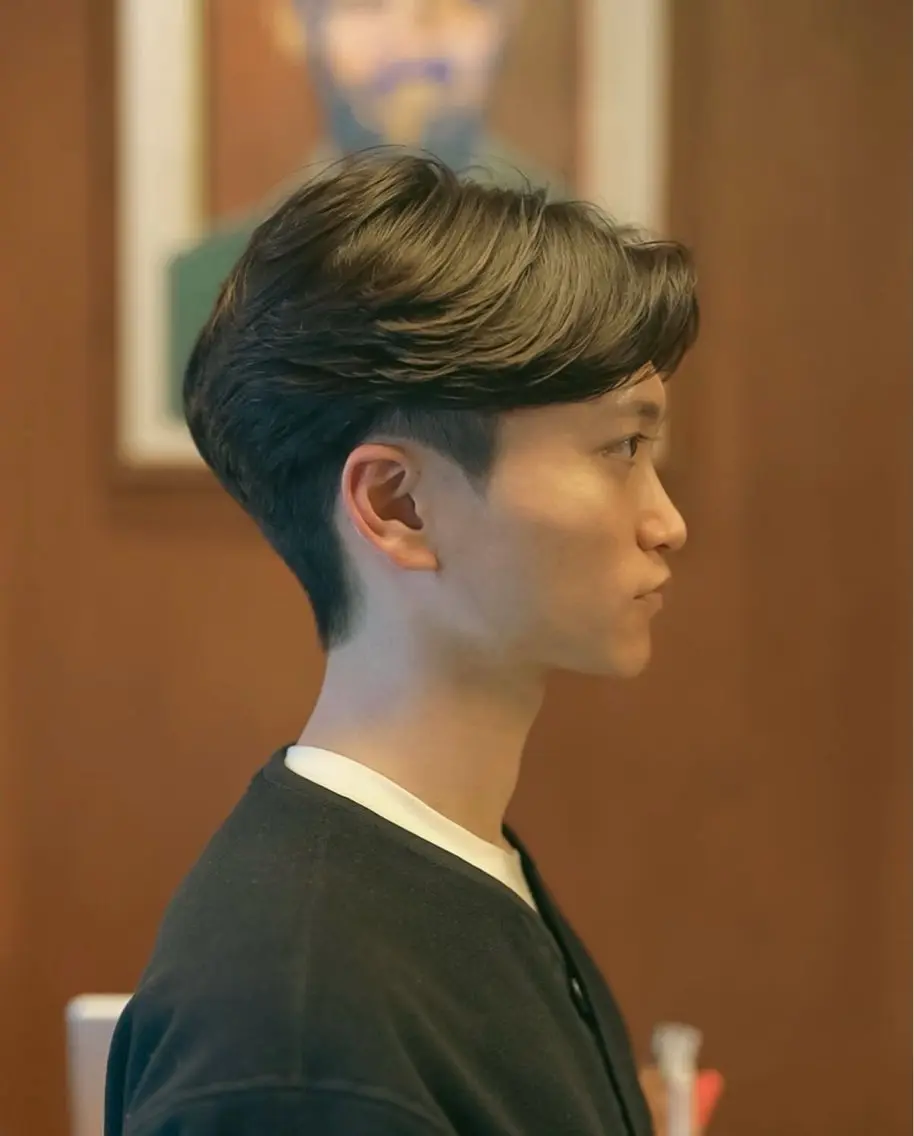 パーマ メンズ メンズ似合わせ タチカワユウキのヘアスタイル
