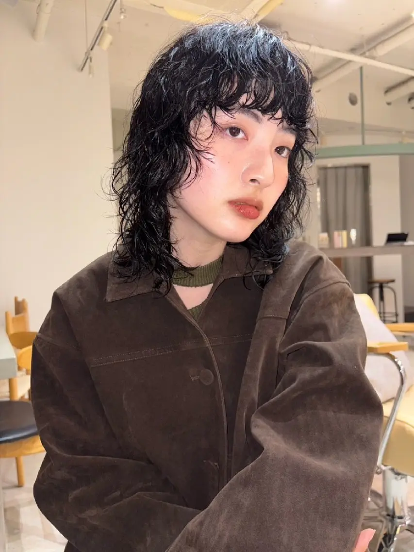セミロング パーマ セミロングパーマ パーマ 柏Perm/UC HIBORINAMIのヘアスタイル