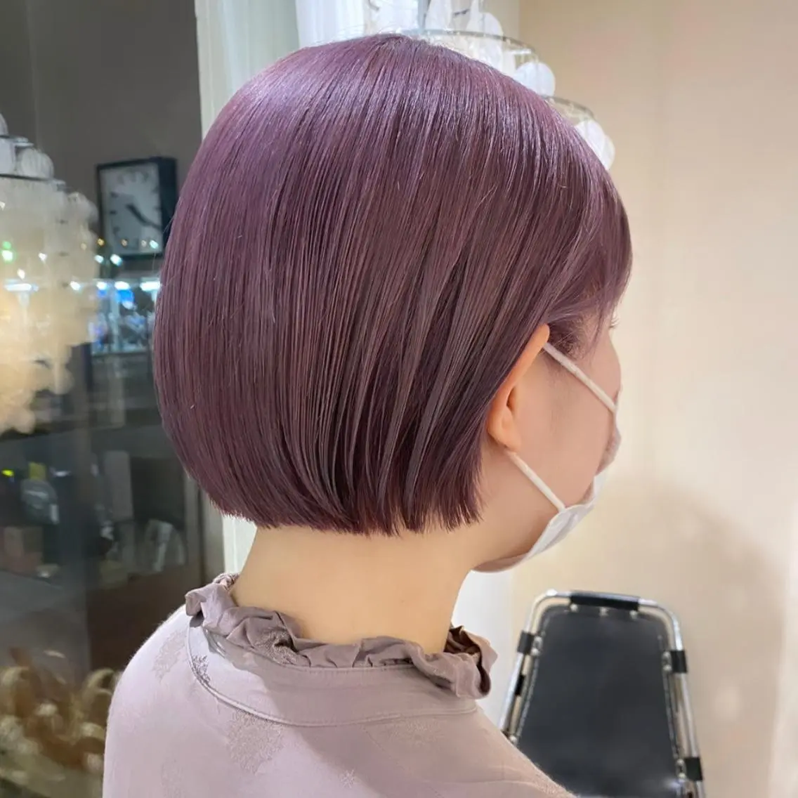 ショート カラー 濱本 新奈 / 髪質改善のヘアスタイル