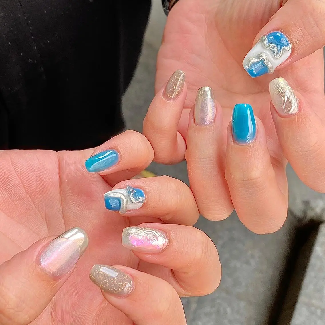 ネイル ハンドネイル 長谷川 奈緒美のネイルデザイン