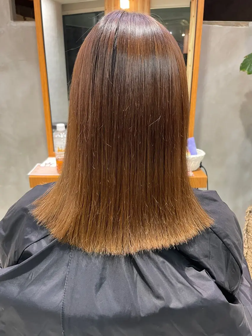 【レディース限定‼️】似合わせカット+髪質改善キュア🌿の写真
