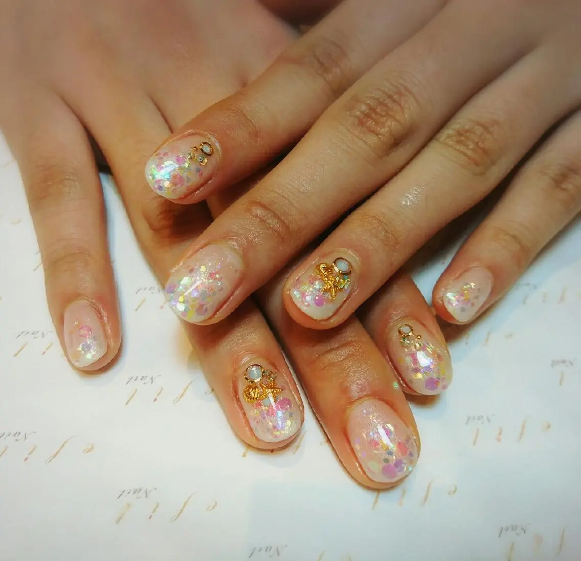 ネイル 持ち込み みー shakushiroのネイルデザイン