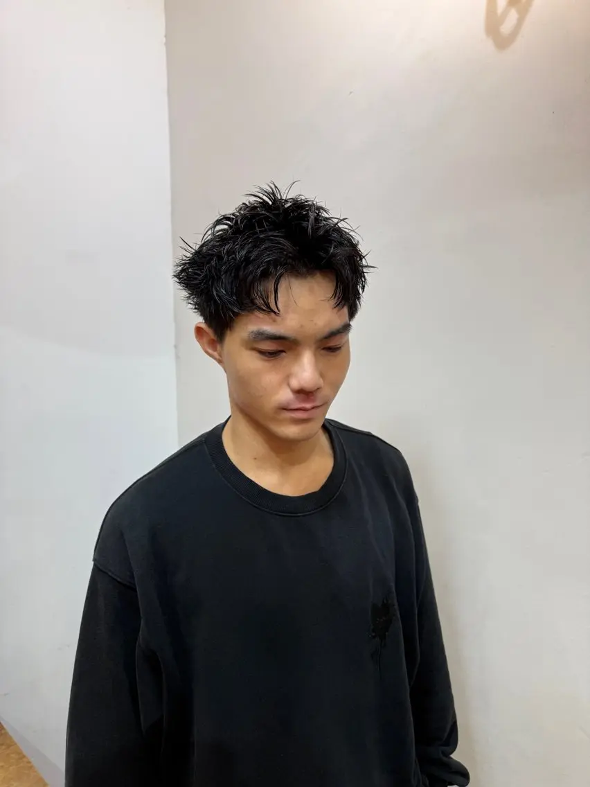 メンズ 赤木蓮/ メンズカットのヘアスタイル