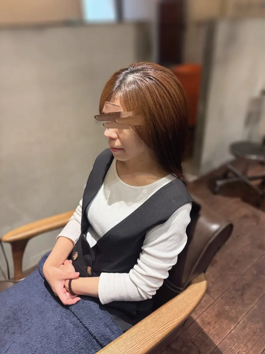 ミディアム つじ なちのヘアスタイル