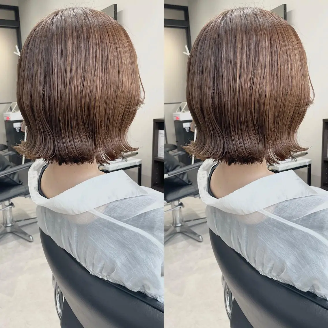 ショート カラー カット ヘアカラー トリートメント 髪質改善will hairdesignのヘアスタイル