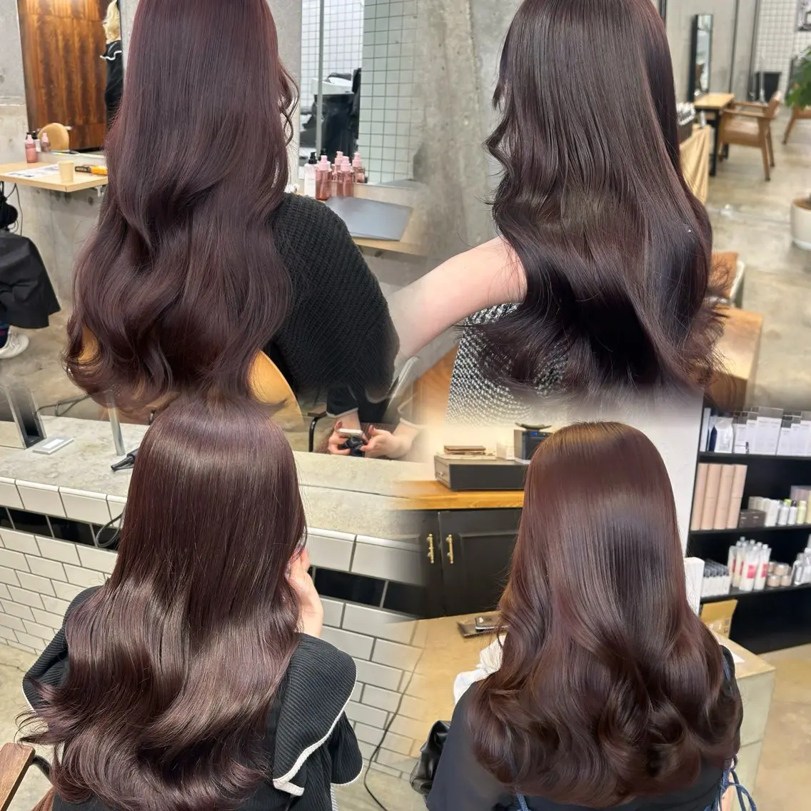 ♡🍑5.6月限定🍑♡【メンテナンスカット➕ワンカラー➕トリートメント】の写真