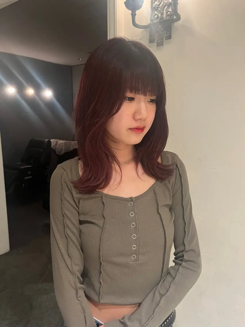 ミディアム ミディアムレイヤー レイヤーカット BAROQUE gotou 🌙のヘアスタイル