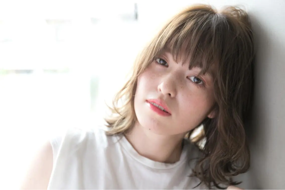 ミディアム カット パーマ ☆髪質改善☆ 伊藤 祐美のヘアスタイル