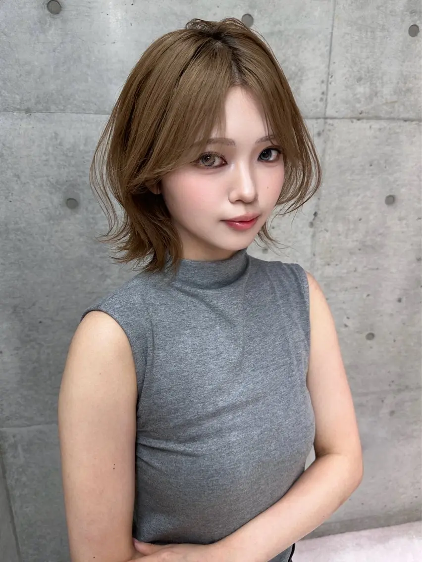 ショート カラー カット ヘアカラー トリートメント 《髪質改善✖️オリー ブ🧸》小嶋拓也のヘアスタイル