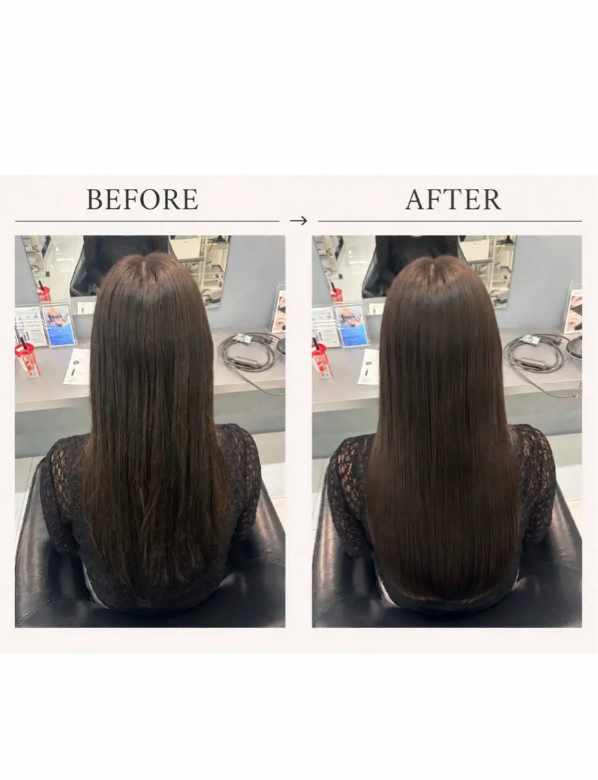 ロング 田中 アゲハのヘアスタイル
