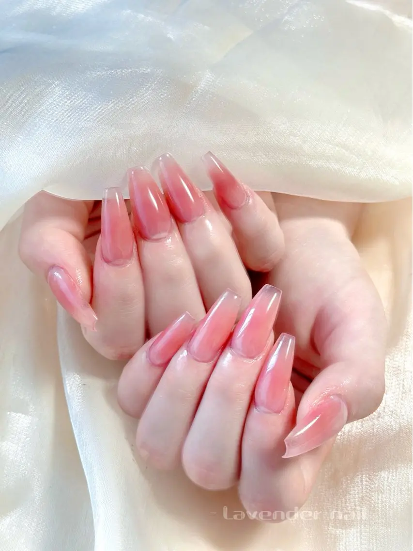 ネイル ハンドネイル Lavender nail·中島公園のネイルデザイン
