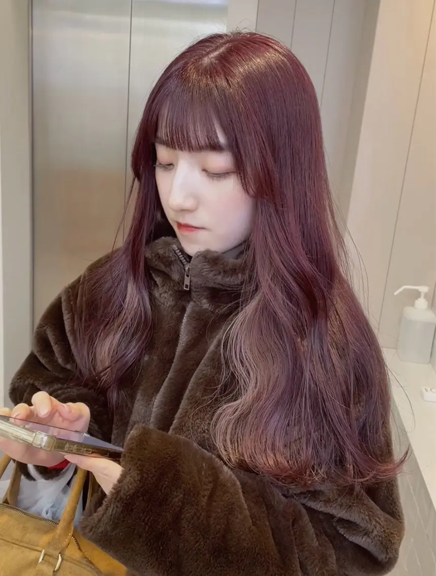 ロング カット ヘアカラー 莉理花 /柔らかカラー🧸♡のヘアスタイル