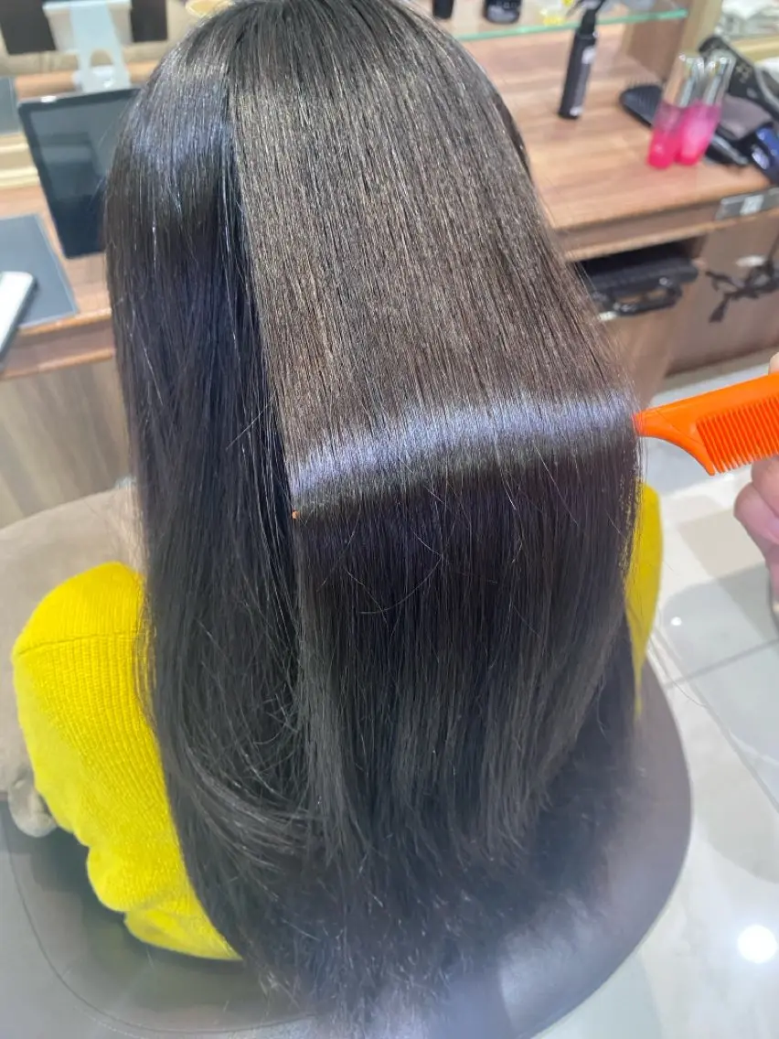 ロング パーマ Ash本八幡店 🫧中園🪽のヘアスタイル