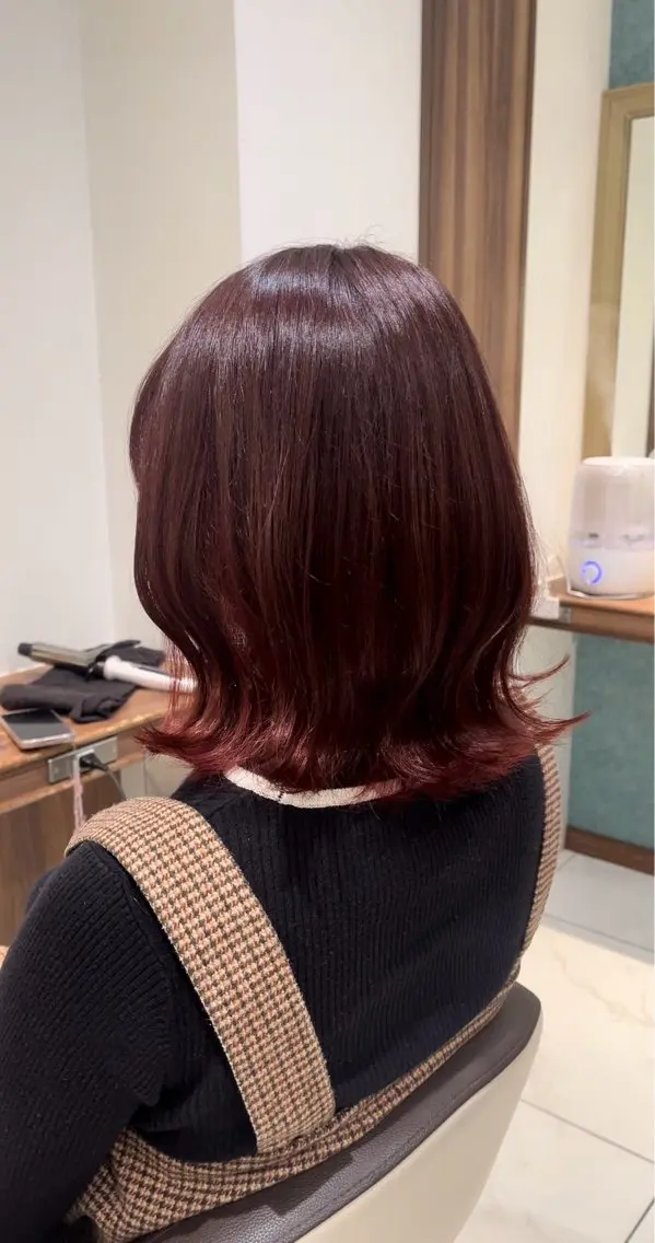 カラー Ash 平井 青木🤍のヘアスタイル