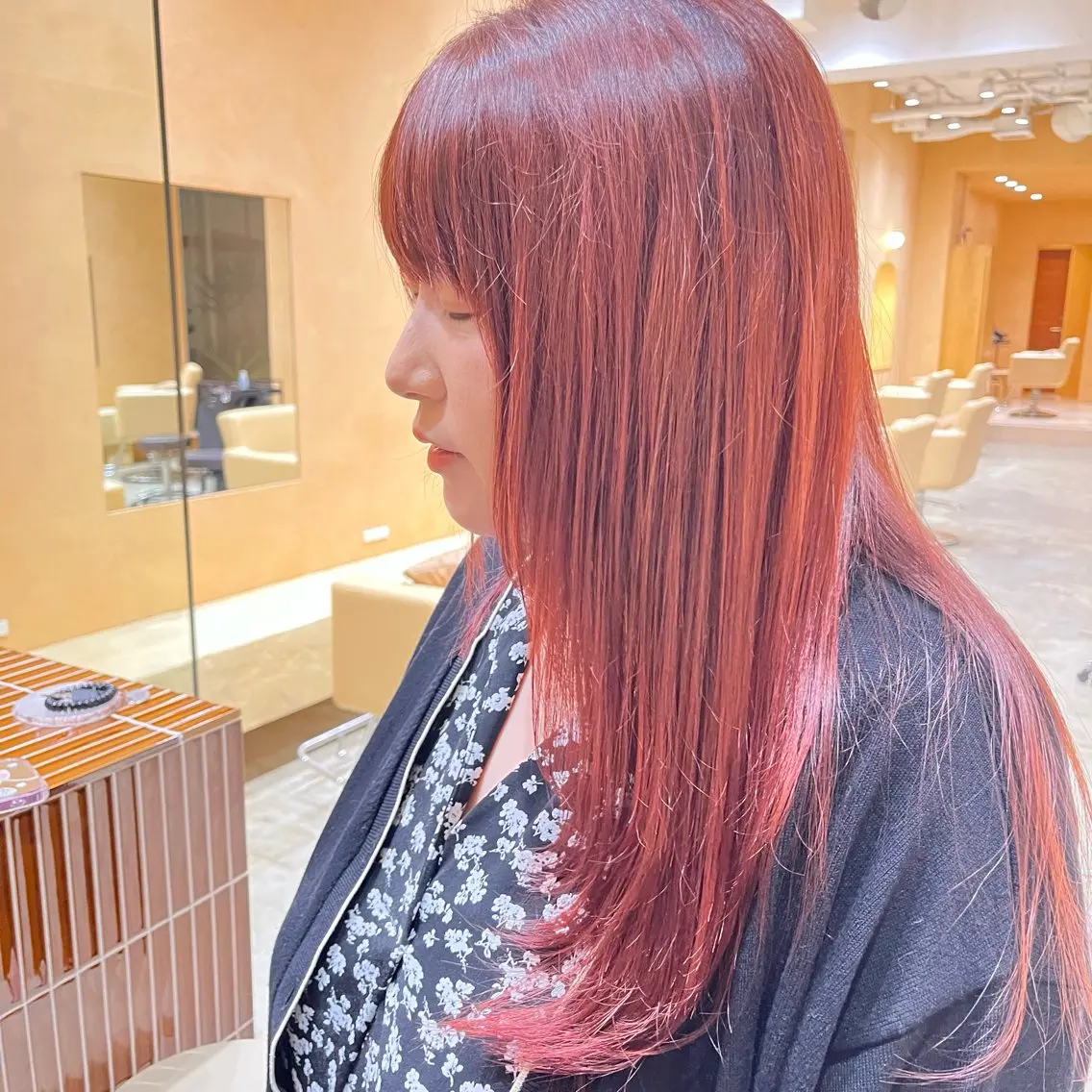ロング しだ あつきのヘアスタイル