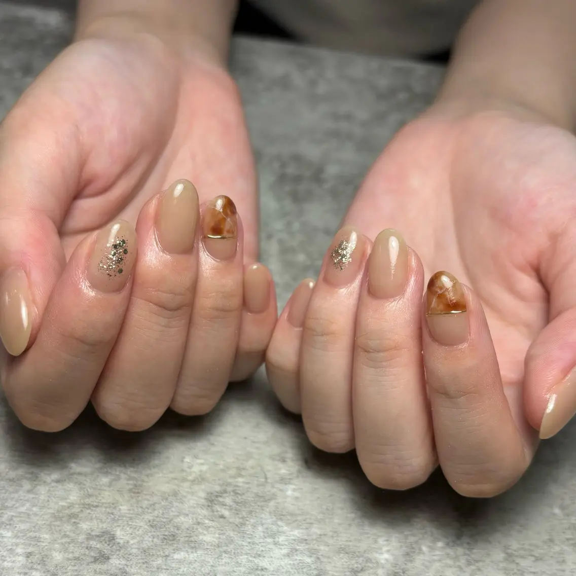 ネイル ニュアンスネイル JUN NAIL ioのネイルデザイン