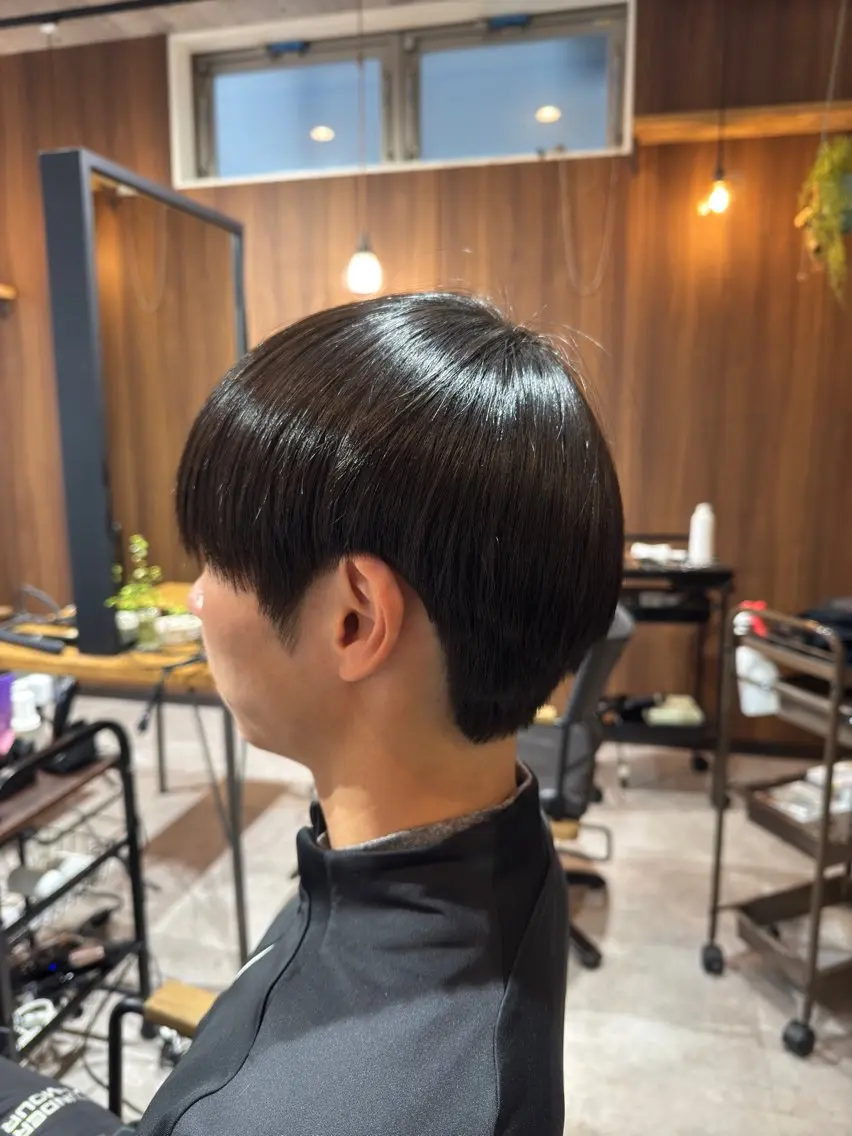 メンズ 学生（メンズ向け） 刈り上げ 池田 よしあのヘアスタイル