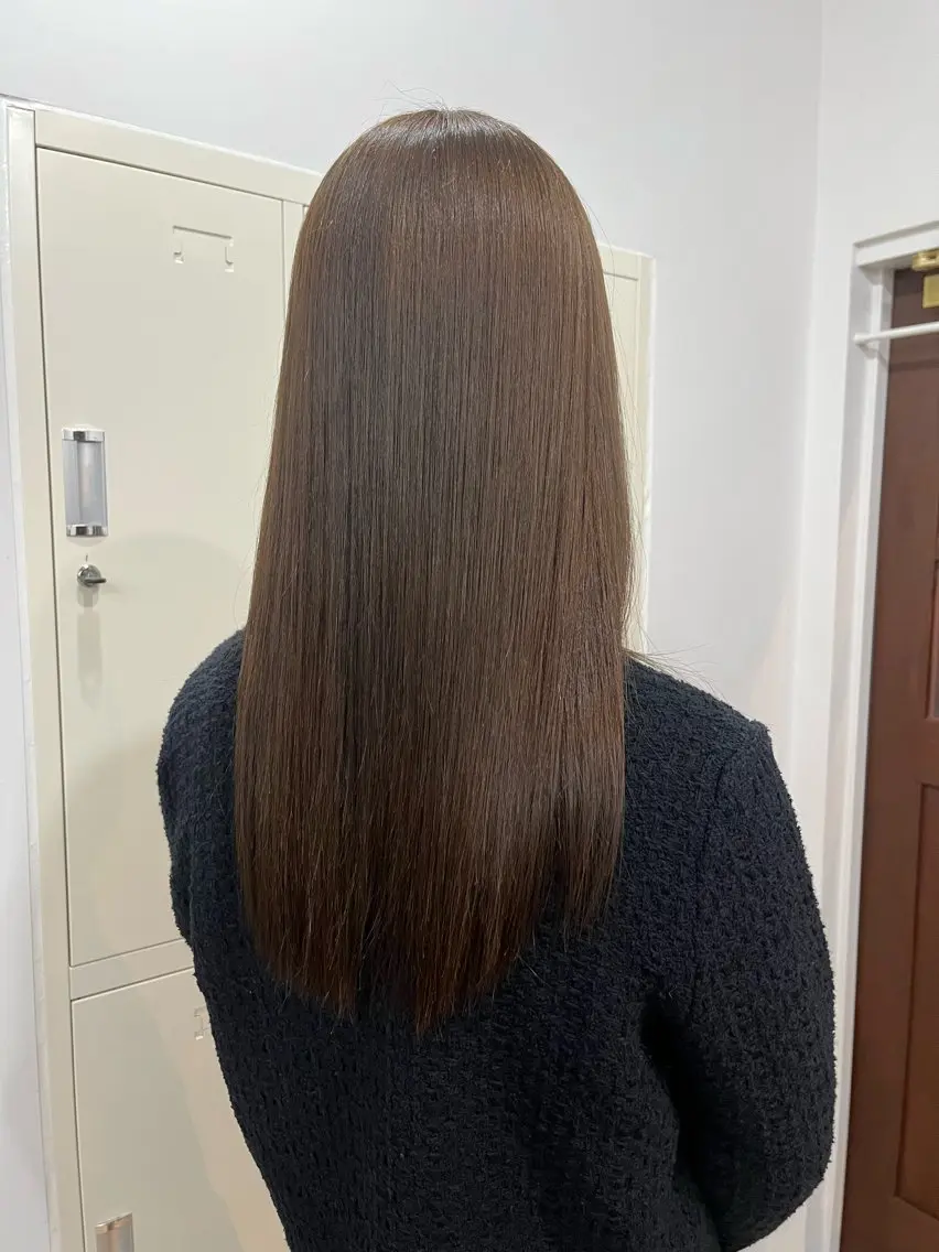 ロング カラー Sanaダブルカラー ✨️パルコ徒歩1分のヘアスタイル