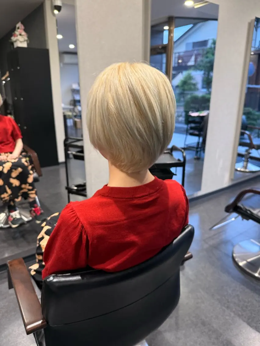 ミディアム ヘアカラー 髪質改善⚡️カラー 🍀武久 誠🍀のヘアスタイル