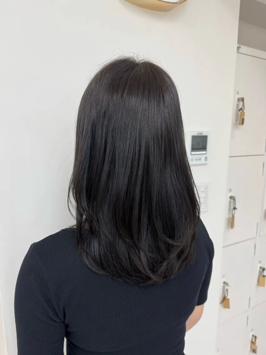 カラー 透明感カラー オリーブカラー カラーモデル募集中 🍀るい🎀大宮のヘアスタイル