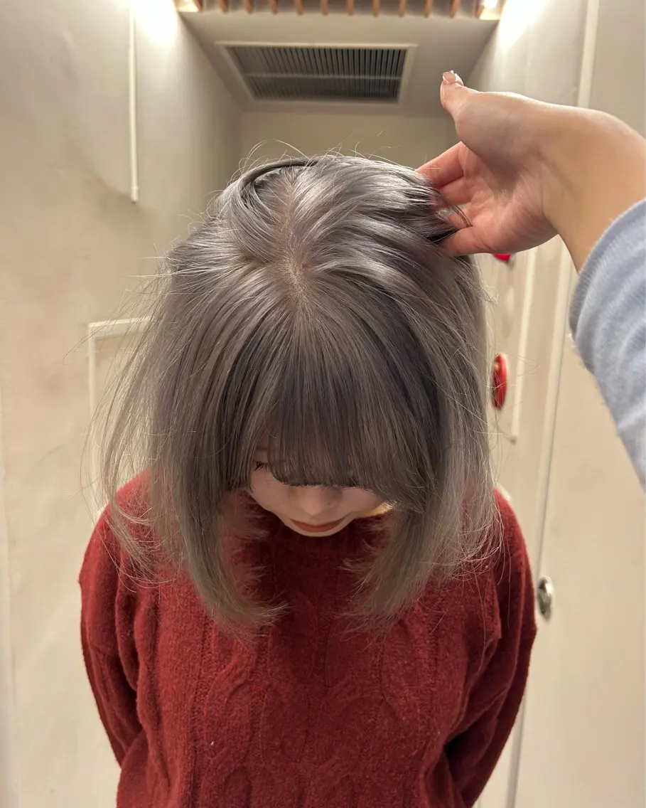 ミディアム 🐈⬛ブリーチ カラー特化🐈⬛彩のヘアスタイル