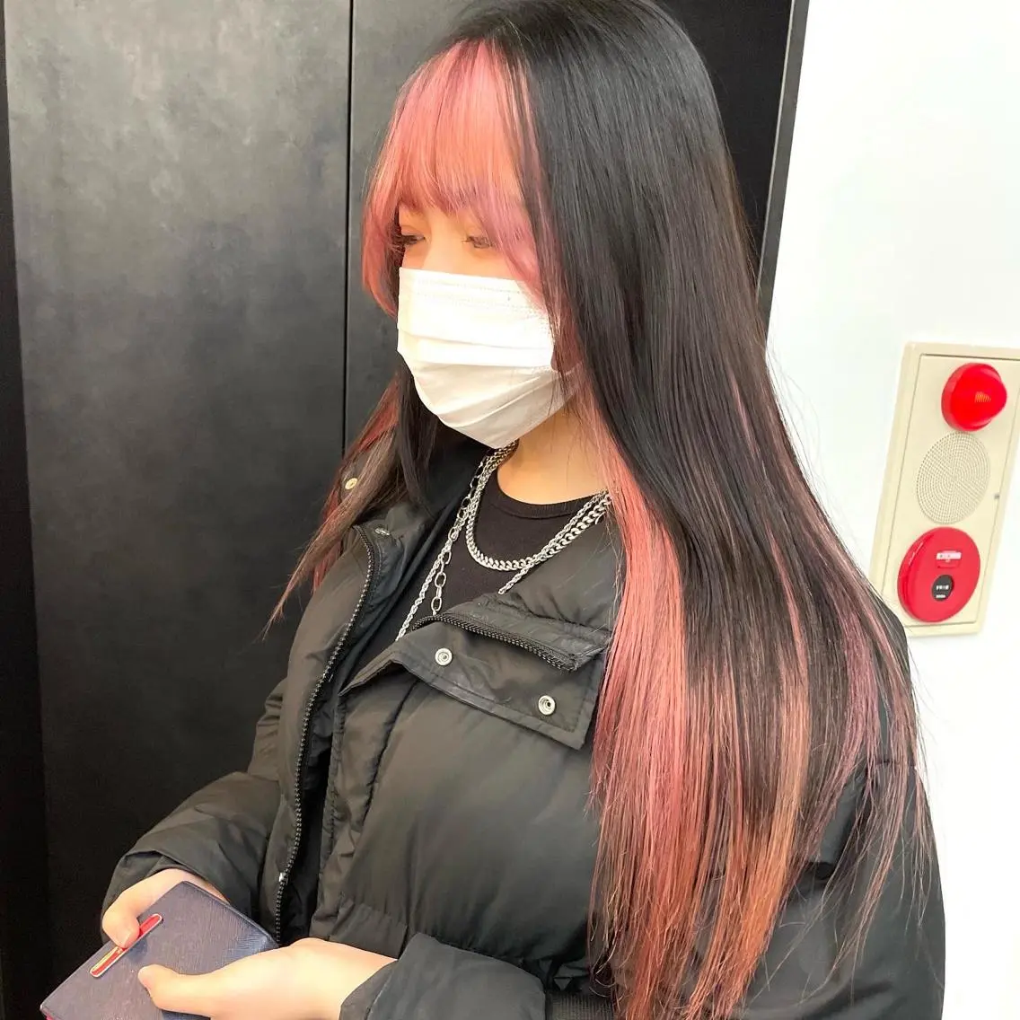 ロング カラー 縮毛矯正&髪質改善 TAIGAのヘアスタイル