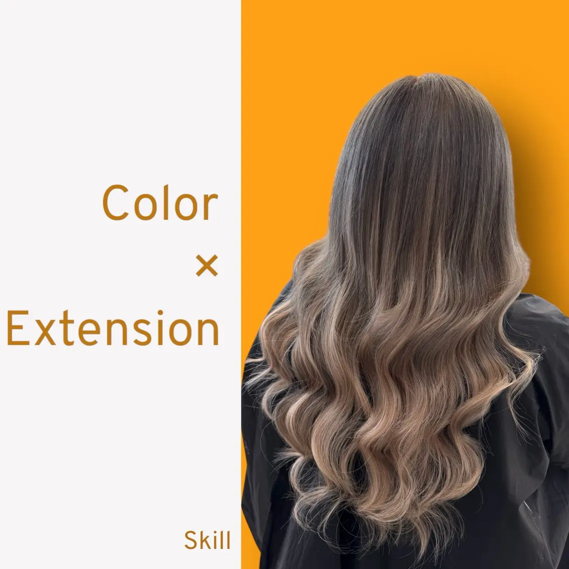 ロング カラー SKILL 石岡 🌻城戸のヘアスタイル