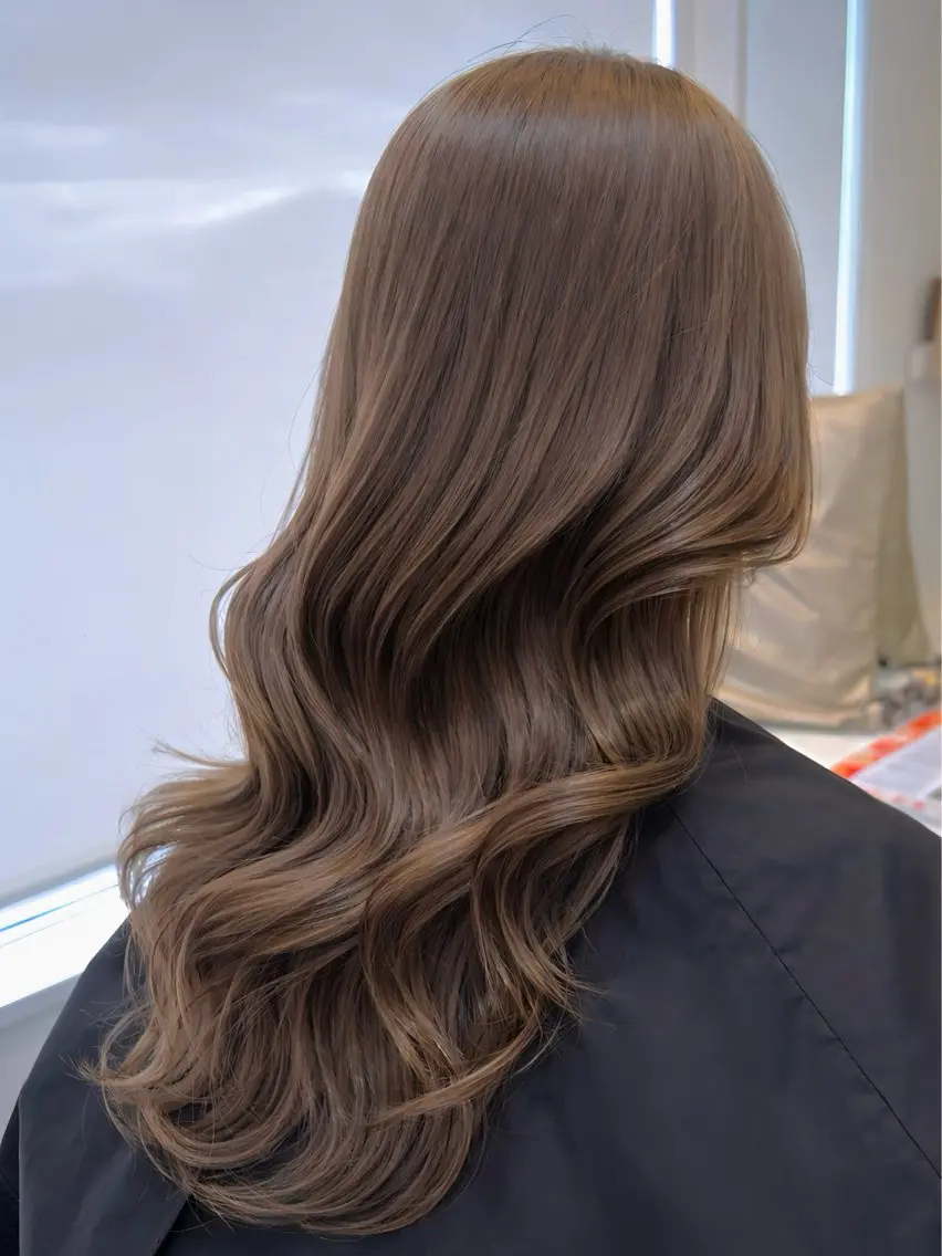 ロング トリートメント un ジュリアのヘアスタイル