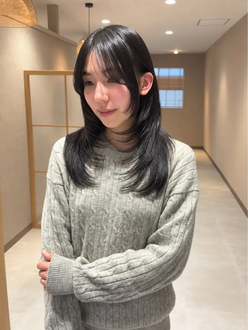 セミロング レイヤーカット 似合わせ屋さん / ボブ・レイヤーのヘアスタイル