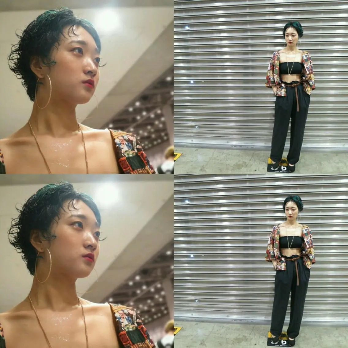 ショート パーマ カラー kawabe maikoのヘアスタイル