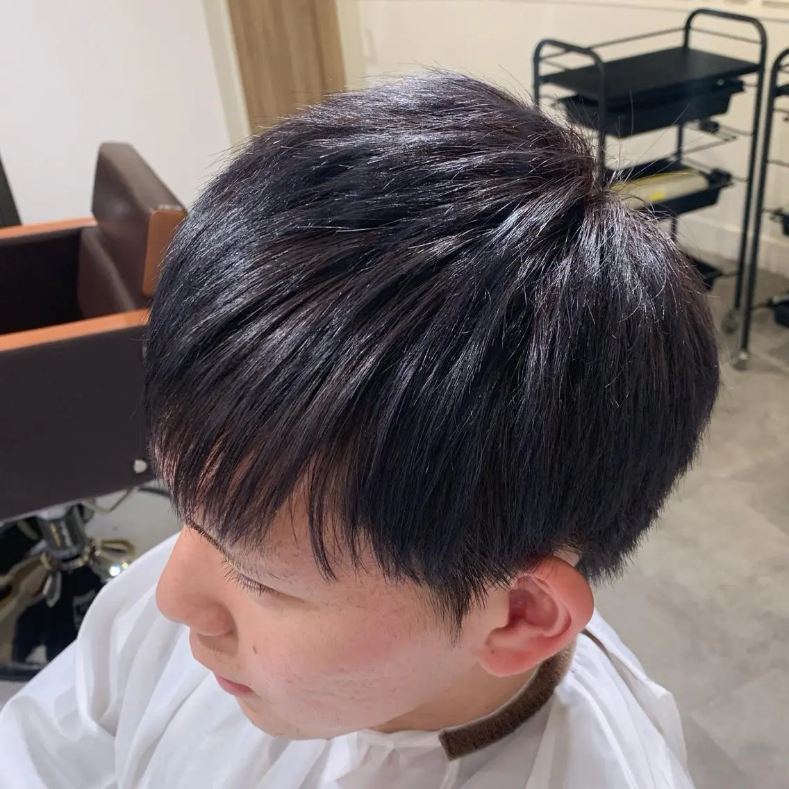 ショート カラー メンズ navile原宿 yumaのヘアスタイル