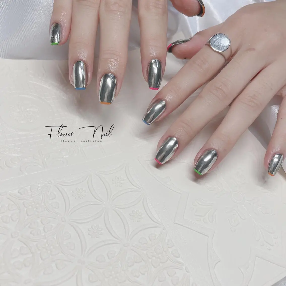 ネイル Flower nailのネイルデザイン