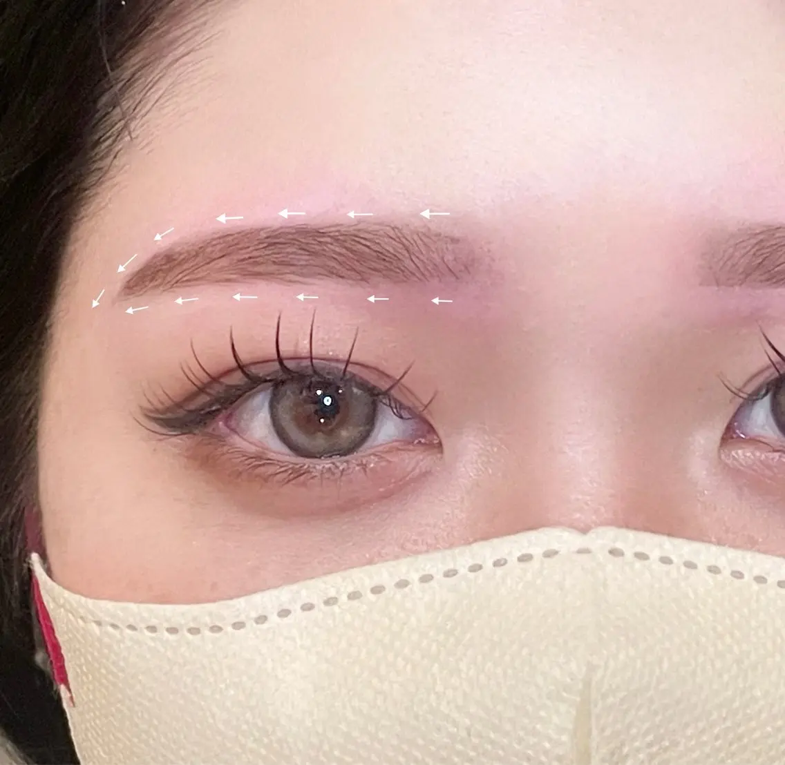 アイブロウ enchanted… 七隈店のヘアスタイル