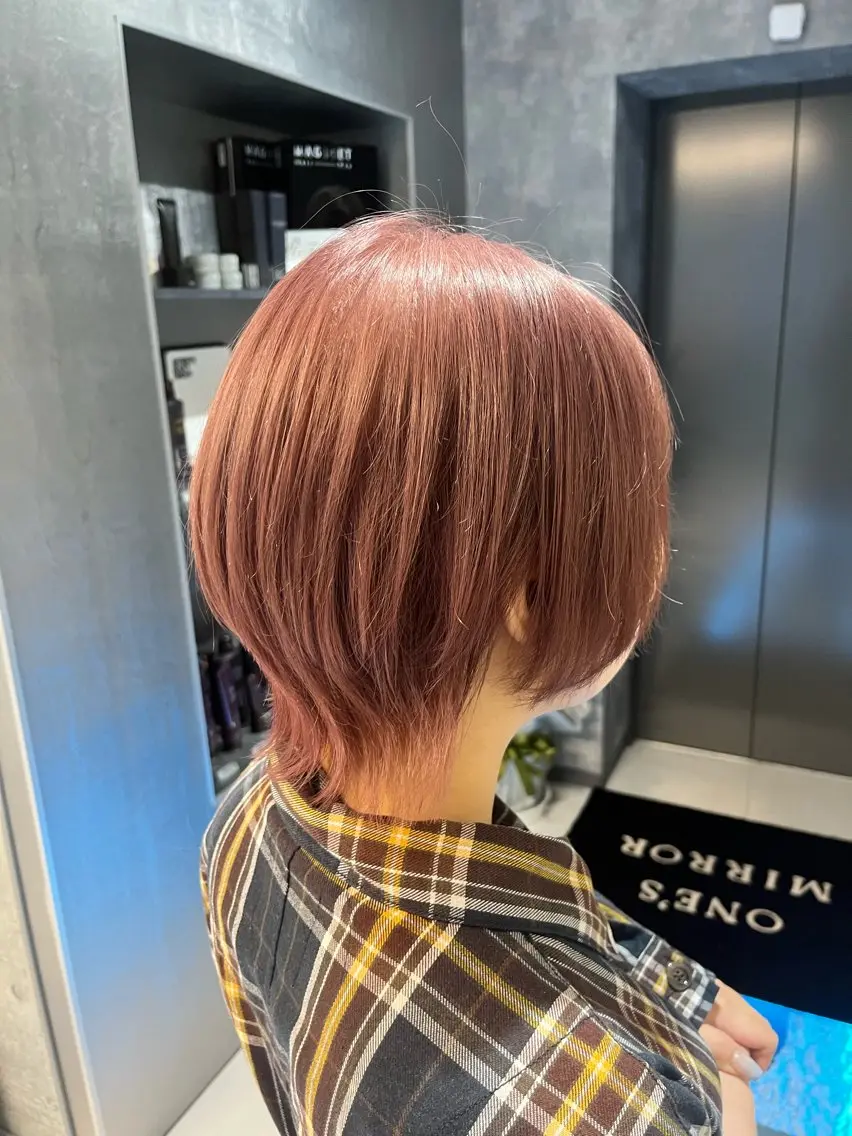 ショート ヘアカラー トリートメント ✨メンズ特化& ブリーチ特化Ryuのヘアスタイル