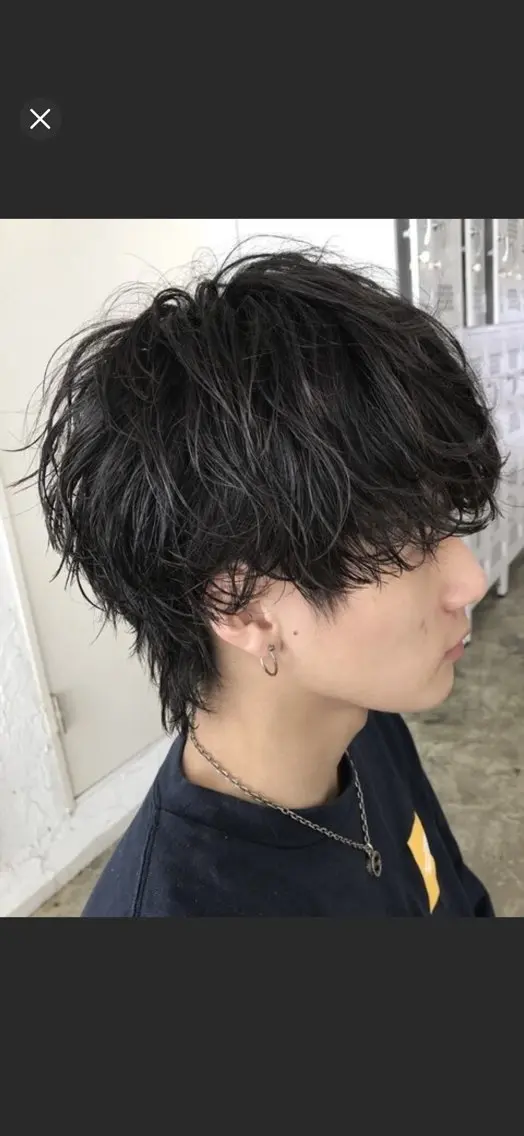 ショート パーマ メンズ メンズパーマ カット パーマ fifth /波巻き /シャドウ/Kotaのヘアスタイル