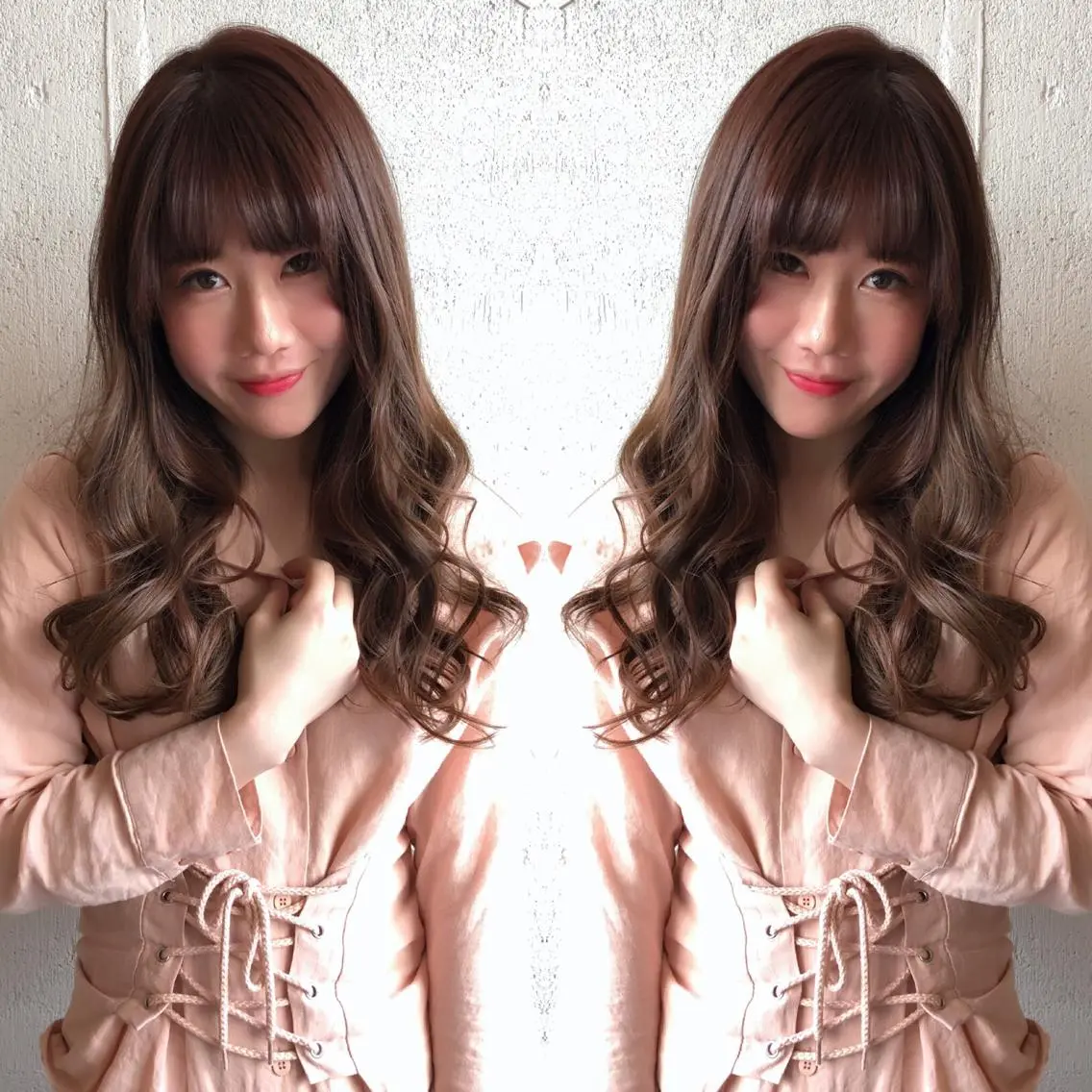 ロング あらき ちさとのヘアスタイル