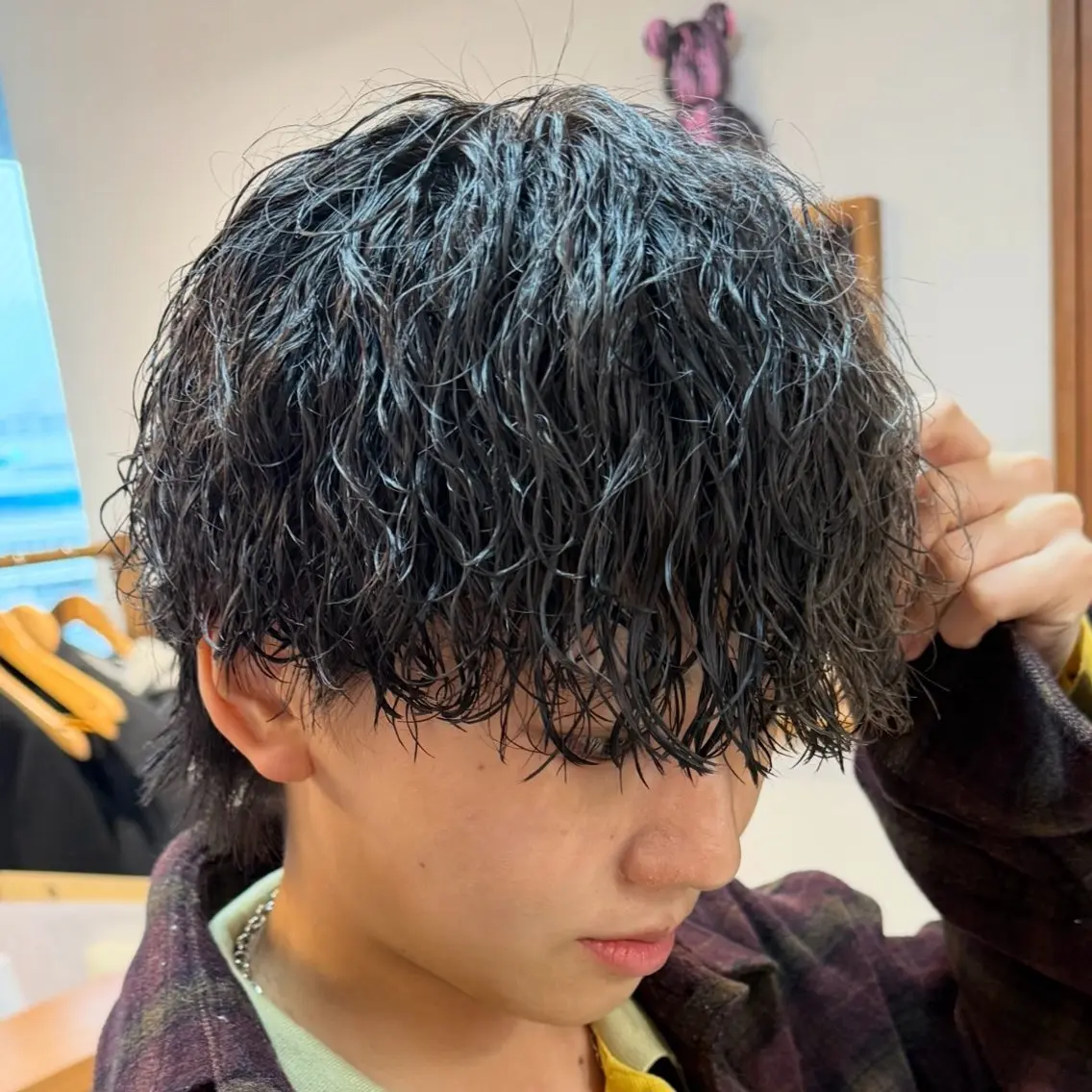 パーマ EIGHT 濱田響のヘアスタイル