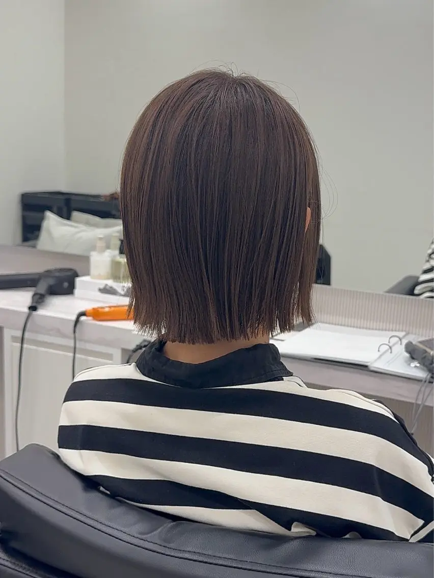 ショート ボブ カット ヘアカラー YUMA/心斎橋/ 似合わせ垢抜けのヘアスタイル