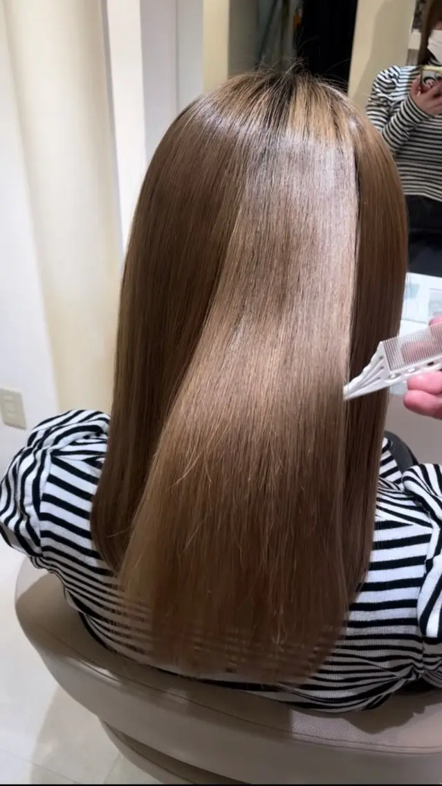 ロング 濱中 里帆のヘアスタイル