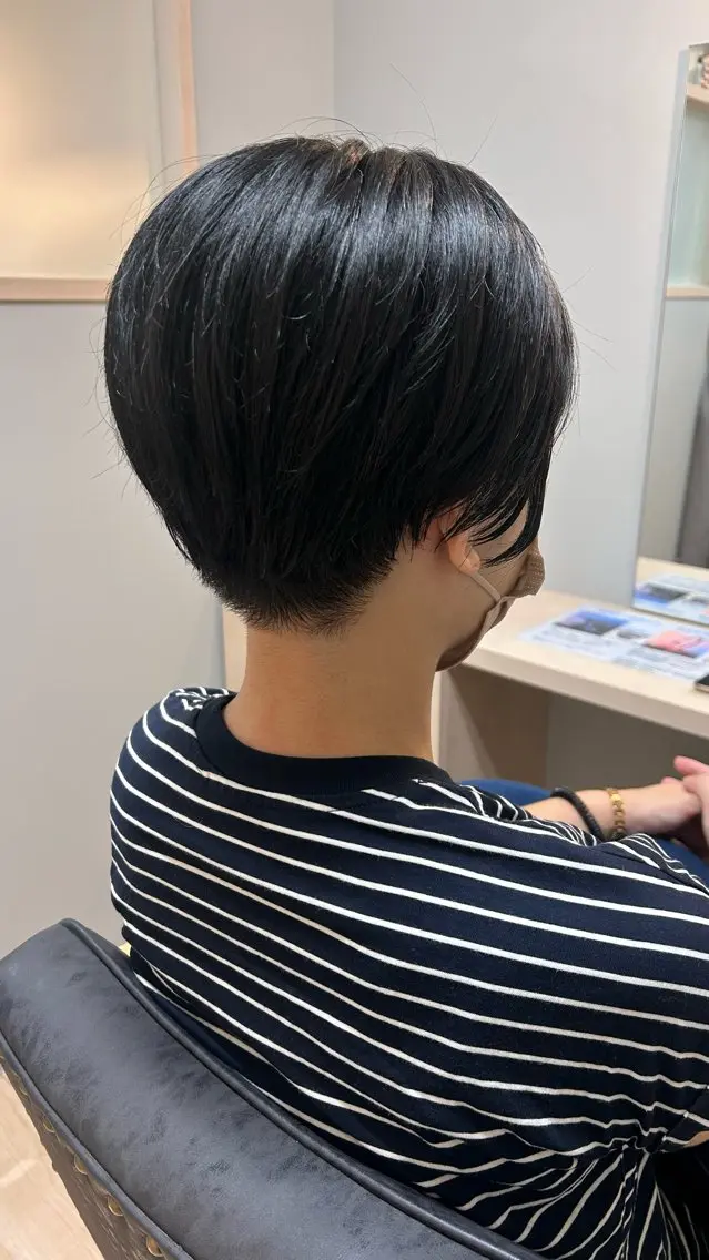 ショート ショートヘア カット ヘッドスパ 金山/くびれショート ショートボブAikaのヘアスタイル