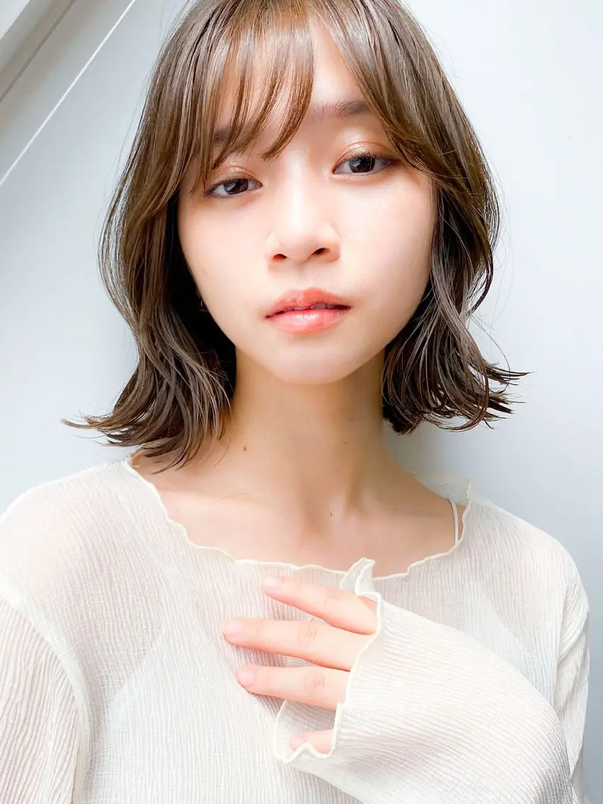 ショート カット ヘアカラー トリートメント 榎本 美雪のヘアスタイル