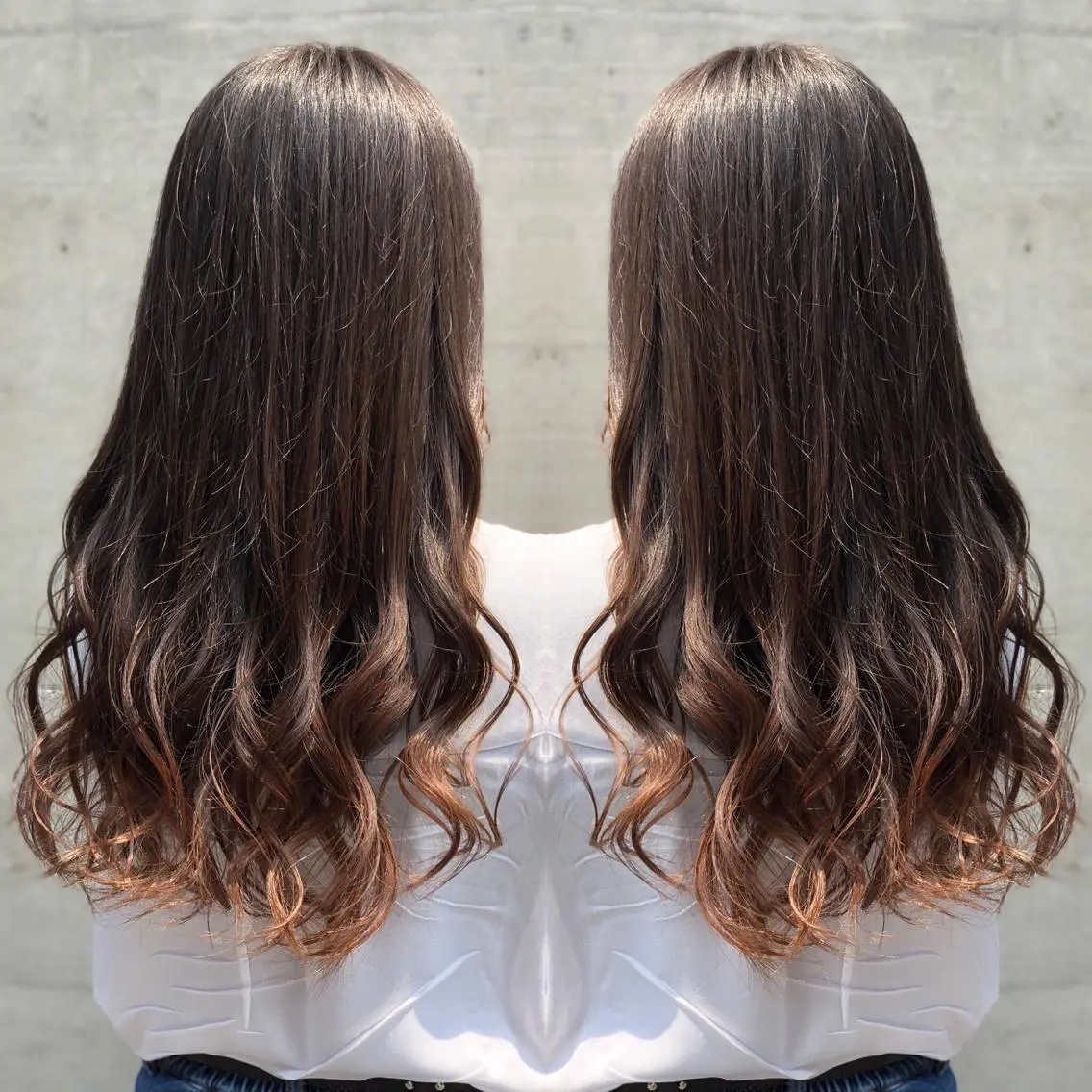 ロング カラー ベージュカラー ブリーチ ブラウンカラー グラデーションカラー ヘアカラー ミニモお気に入り数 No.1宍戸雄弥のヘアスタイル