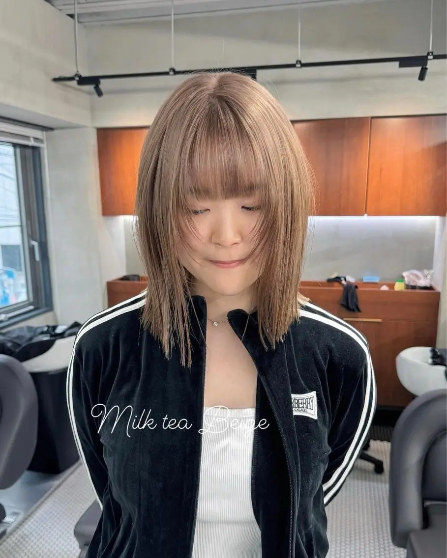 カラー ヘアカラー 池袋/ブリーチカラー 満足度no.1あやかのヘアスタイル
