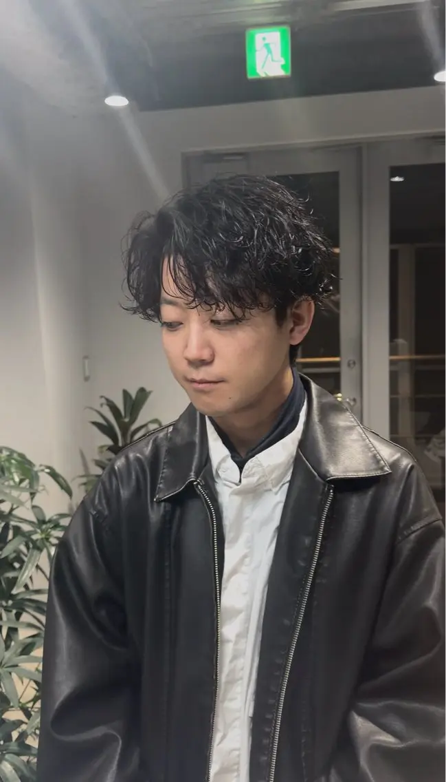 ショート パーマ 村田 健のヘアスタイル