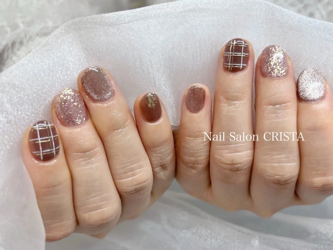 ネイル ハンドネイル CRISTA 🫧ヒナタのネイルデザイン