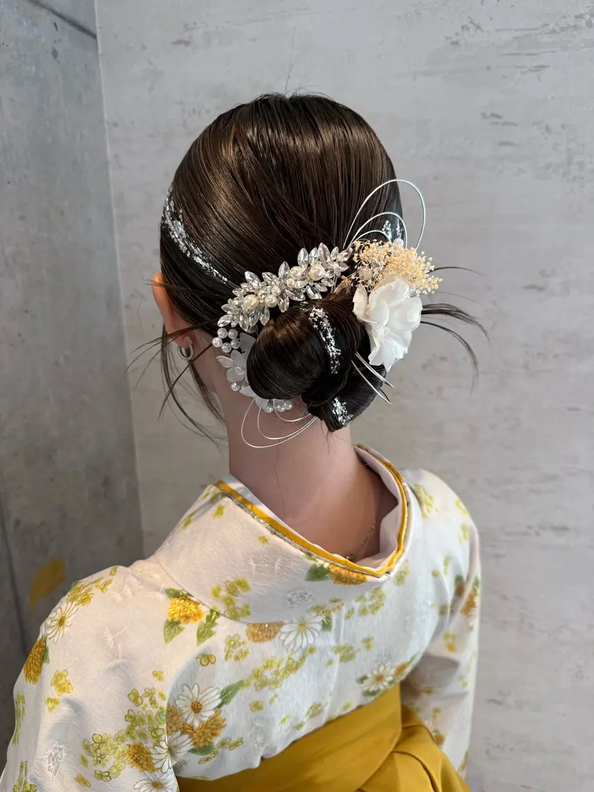 ヘアアレンジ はやしほのか｜ ヘアセット×カラーのヘアスタイル
