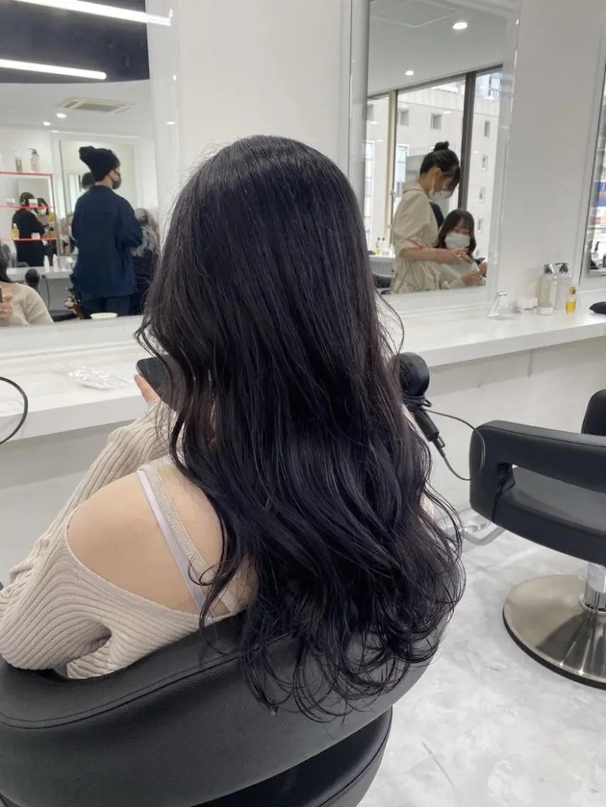 ロング カラー 大人っぽ韓国ヘア 💙yuma💙のヘアスタイル