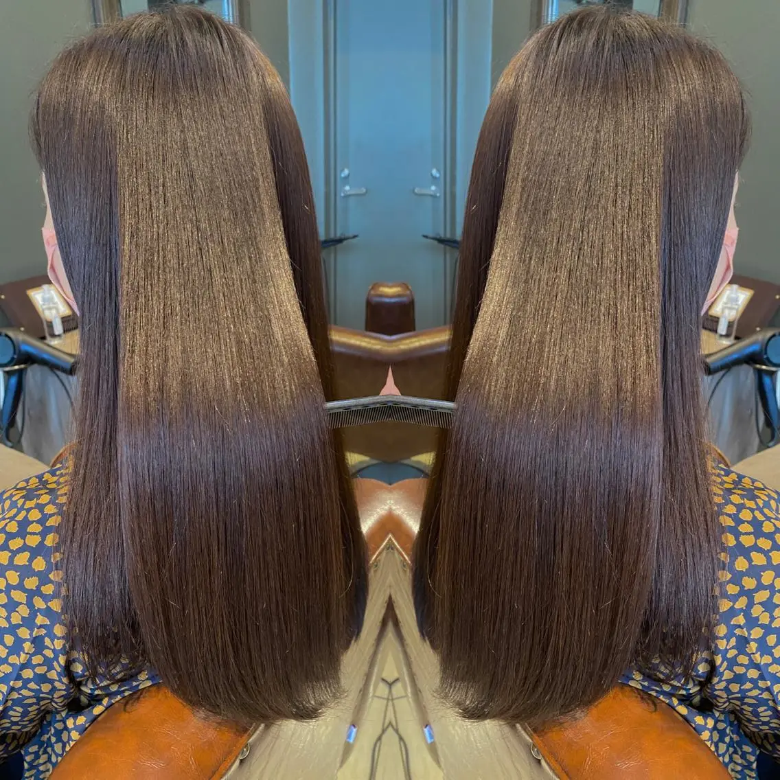 カラー グレージュ 比嘉 翼のヘアスタイル