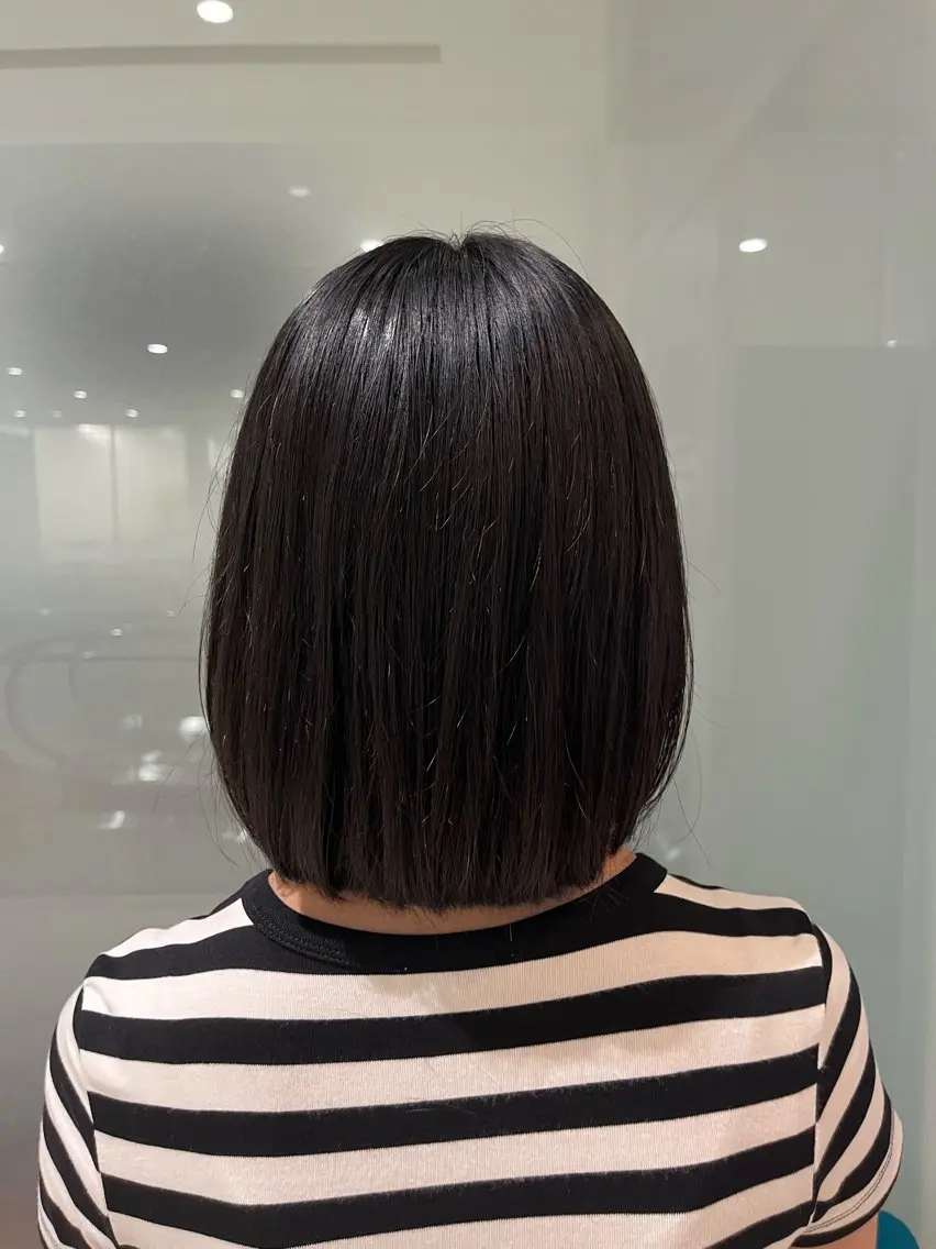 ミディアム 溝口 右京のヘアスタイル