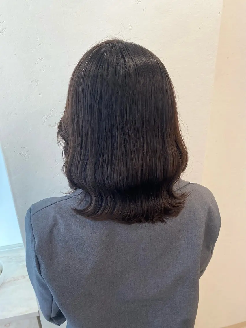 ミディアム ヘアアレンジ 外ハネヘア yua モデル募集の眉毛・アイブロウイメージ